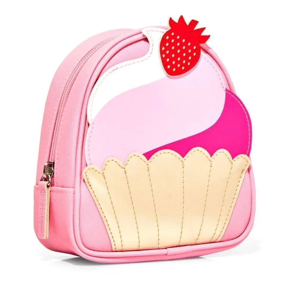 🧁 Bath & Body Works Cupcake Cosmetic Small Bag 🧴🌺